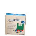 Radioshack Color Coded 1 44mb 2hd 3 5 Inch Diskettes 8 Pack Preformatted Vintage