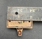 Vintage Window Cabinet Sash Lock Latch Ornate Brass