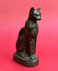 Rare Ancient Egyptian Antiquities Cat Statue Of Goddess Bastet Cat Egyptian Bc