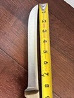 Vintage Chicago Cutlery 8  Slicing Knife 66s Full Tang Walnut Handle U s a 