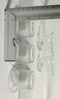 Lot Of 10 Clear Glass Votive Candle Holder   Wedding Table Decor   Tealight Cup