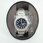 Citizen Eco-drive Field Watch Mens Os Silver Black Stainless Solar Military