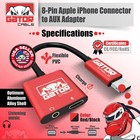 Aux Audio Adapter Converter 3 5mm For Iphone 8 X Xr Xs 11 12 13 14 Pro Max Plus