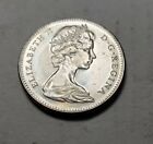  2  Two Gem Unc X 1867 1967 Canada Rabbit 5 Cents 100  Nickel Queen Elizabeth Ii