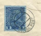 Austria -office In Turkey-sc 49 single Frank  Rhodus  rhodes  15 1 13 To Usa
