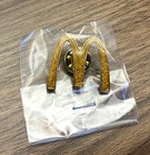 Mcdonalds Glitter Golden Arches Logo Lapel Pin - Brand New