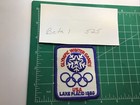 Vintage Lake Placid 1980 Winter Olympics Team Usa Snowflake Patch Nos