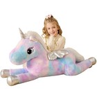  Giant Stuffed Animal Plush Toy large Jumbo 43  Big Size Soft Toys cute Unicorn