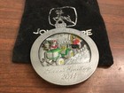 John Deere 2011 Pewter Christmas Ornament Season s Greetings 4410 Tractor