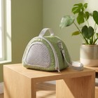 2pcs Hamster Carrier Bag  Portable Pet Carrier - Small Animal Travel Pouch With