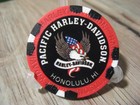 Pacific Harley Davidson Poker Chip - 250th Anniversary Of Usa - Honolulu  Hawaii
