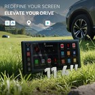Ottocast Screenflow 11  Car Touchscreen  Wireless Apple Carplay Android Auto Gps