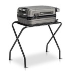 Metal Portable Travel Folding Luggage Suitcase Rack Stand Holds Up To 100 Lbs