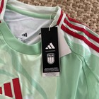 Men s Adidas Italy Italia 2025 Green Away Soccer Jersey Jf0604 New Xl-xxl