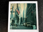 Wall Street Polaroid Original Photo Church Vintage Snapshot Nyc June 12 1978 Ny