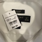 Pronto Uomo Slim Fit French Cuff Tuxedo  formal Dress Shirt Size 15 5 32 33 Nwt
