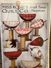 Pattern Watermelon Pincushion   Strawberry Pincushion New Miss Rosie   s Quilt Co 