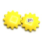 Vintage Ambi Toys Rotating Twin Suns Rattle Made In Holland Baby Discovery Toys