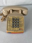 Vintage Push Button Cortelco Desk Phone In Beige  p17 