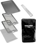 Kalorik Steakhouse Grill Pro Electric Broiler  1500  f Stainless Steel Steak Cook