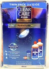 Clear Care Plus Hydraglyde 2 X 12 Oz Contact Lens Solution Exp 12 31 2026