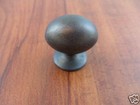 50 Bronze Knobs Handle Kitchen Cabinet Dresser Hardware Oval Football
