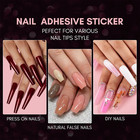 Double-sided Nail Glue Tape Sticker Adhesive Tabs For Press On Nails 3-40 Sheet
