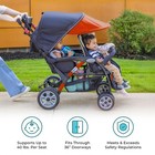 Foundations Gaggle Compass Quad 4 Seat Stroller Wagon Red black New In Box
