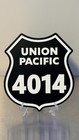 Union Pacific Railroad 4014 9  3d Display Plaque With Stand