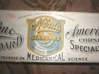 Antique Original Edwardian Nemo Corset Box Nice Graphics