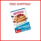 Krusteaz Gluten Free Buttermilk Pancake Mix  Light   Fluffy  16 Oz Boxes  pack O