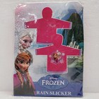 Disney Frozen Girl s Small Size 2 3t Purple pink Frozen Rain Slicker Coat New