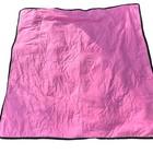 Vntg 80   s Handmade Crazy Quilt 72 X 72in Throw Blanket Multi Color 