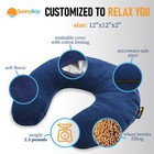 Microwave Heating Pad  Microwavable Heated Neck Pillow For Moist Hot Therapy    