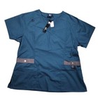 Medgear Ever Soft Teal 2 Piece Set Size Xl Nwt Multi Pocket