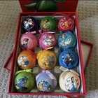 Disney Store Uk 12 Days Of Christmas Bauble Ornament Set Complete 12 Rare