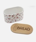 Disney Parks Home Ceramic Winnie The Pooh Bread Storage Box Container W  Lid