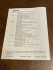 Canon Eos Elan 7 7e Camera Instruction Manual Original Book