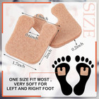 30 Pcs Callus Pad For Feet U Shaped Horseshoe Metatarsal Corn Cushion