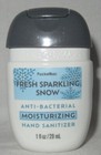 Bath   Body Works Pocketbac Moisturizing Hand Gel Lot Set 5 Fresh Sparkling Snow