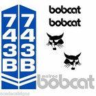 Bobcat 743b 743 B Decals Stickers Skid Steer Loader New Repro Decal Kit
