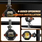 Auxbeam 3   Motorcycle Led Spot Lights Driving Headlight Fog Auxiliary Amber Drl