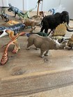 19 Vintage Carnegie Collection Dinosaur Lot Safari Ltd Toy Figure Mammoth 2002  