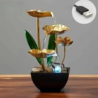Usb Tabletop Water Fountain Indoor Mini Relaxing Home Decor Ornament