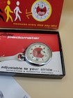 Pedometer Aristo 1980s Vintage 100 Mile Walk Jog Metal Usa Nos Mechanical Box12