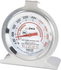 Winco 2-inch Dial Oven Thermometer With Hook And Panel Base