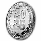 2026 Cfp National Champions 1 Oz Silver Coin  Indiana Hoosiers