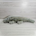 Vintage Dakin Lou Rankin Friends Green Plush Alligator Stuffed Animal 22   