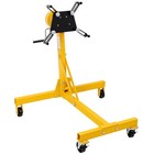 1000lbs Folding Engine Stand Geared Rotating Head 360 Degree Adjustable Mounting