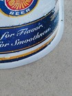 Classic Vintage Miller Lite Beer Can Embossed Metal Tin Tacker Bar Sign 1999
